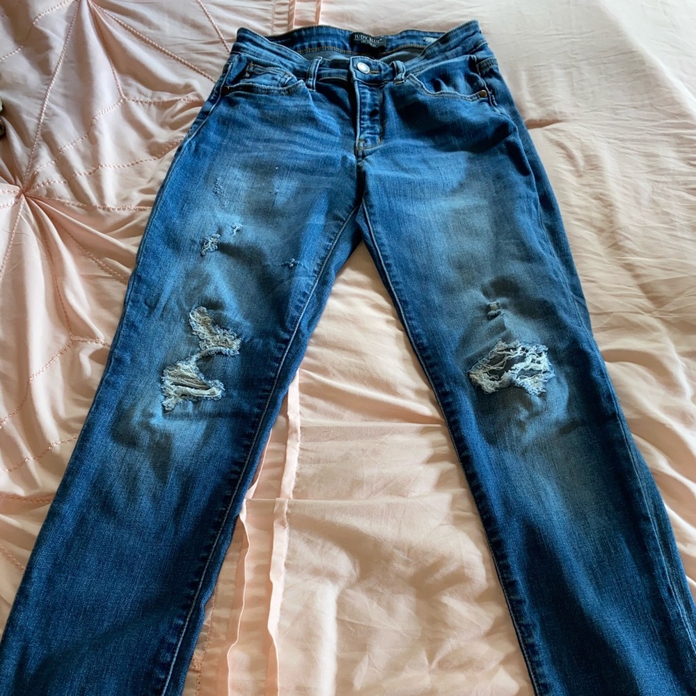 Judy Blue boyfriend skinny jeans